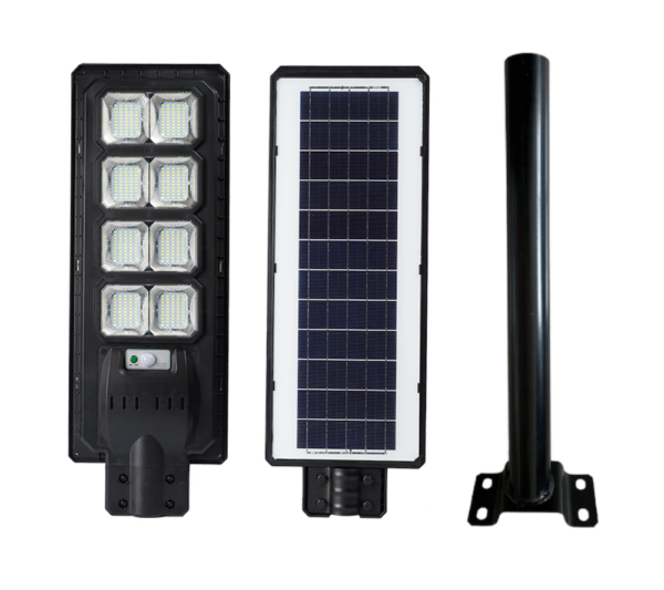 Solar Street Light 600W (incl Solar Panel, Remote & Pole)